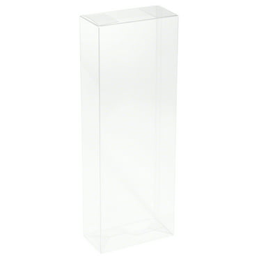 DollSafe Clear Folding Box for Large 11-12" Dolls 50-Pack 5" x 2.5" x 13" 